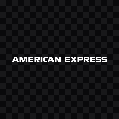 wordmark American Express putih PNG