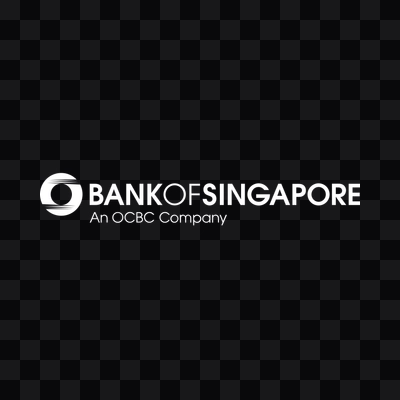 Bank of Singapore white logo in PNG format