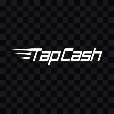 TapCash white logo SVG