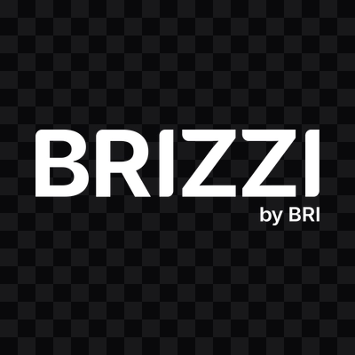 BRIZZI white logo PNG