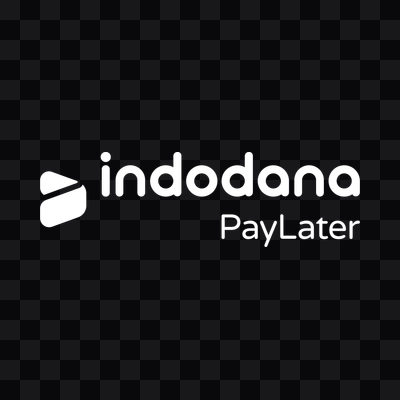Indodana white logo in PNG format