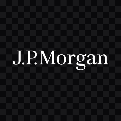 J.P. Morgan white logo SVG
