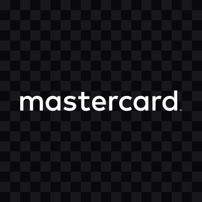 wordmark Mastercard putih SVG