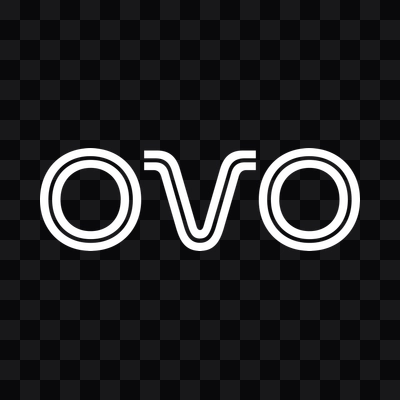 OVO white logo in PNG format
