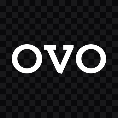OVO white logo in PNG format
