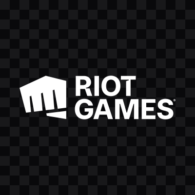 Riot Games white logo in SVG format