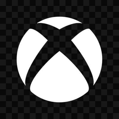 Xbox white icon in PNG format