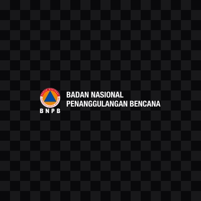 download logo Badan Nasional Penanggulangan Bencana (BNPB) putih png