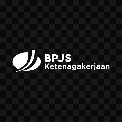 Logo BPJS Ketenagakerjaan putih format SVG