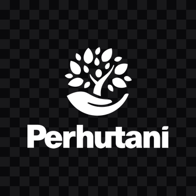 Perhutani logo png white download