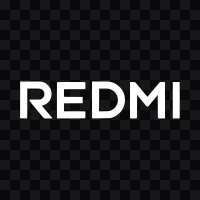 Redmi white logo SVG