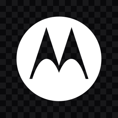 Motorola white icon SVG