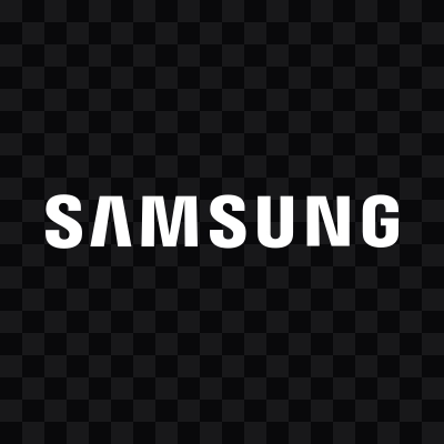 Samsung white logo SVG