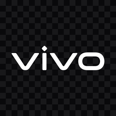 vivo white logo SVG