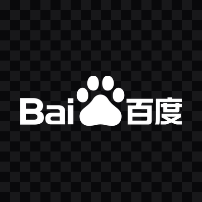 Baidu white logo PNG