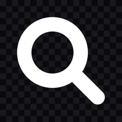 Bing white icon PNG