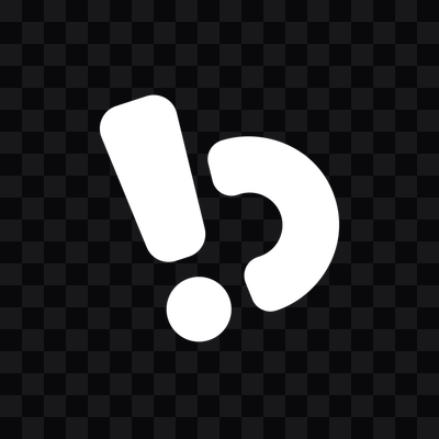 Bukalapak white icon in PNG format