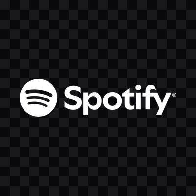 Spotify white logo in PNG format