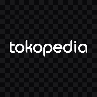 Tokopedia white logo in PNG format