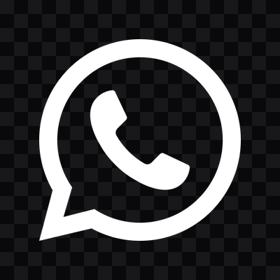 WhatsApp logo png white download