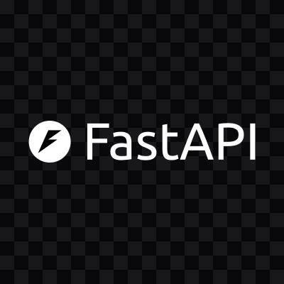 FastAPI white logo SVG