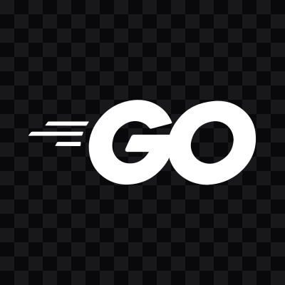Golang white logo SVG