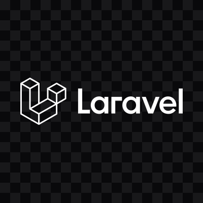 Laravel white logo SVG