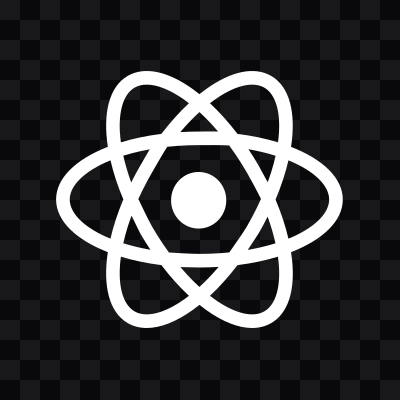 React white icon SVG
