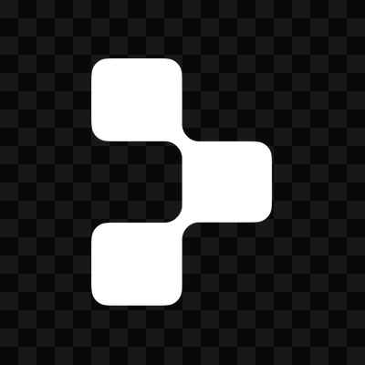 Replit white icon in PNG format