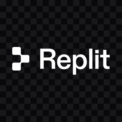 Replit white logo in PNG format