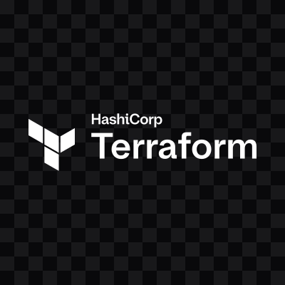 logo Terraform putih SVG
