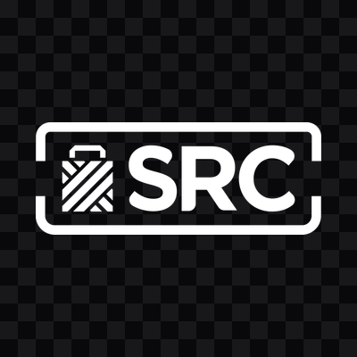 SRC (Sampoerna Retail Community) white logo PNG
