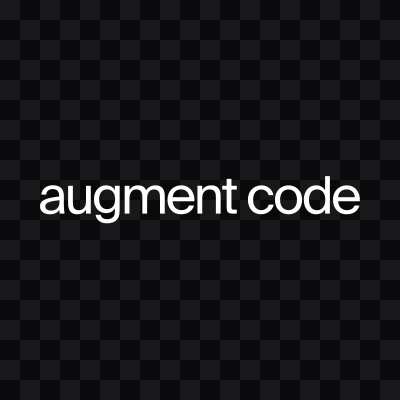 Augment Code white wordmark SVG