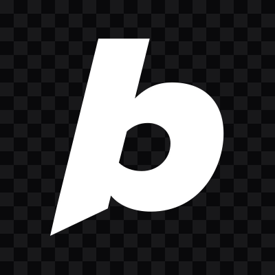 Bolt.new white icon in SVG format