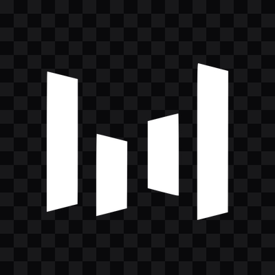 Logo ByteDance putih format PNG