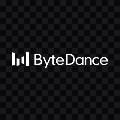 Logo ByteDance putih format PNG
