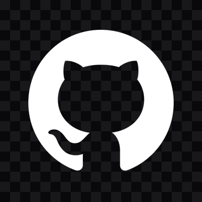 Logo GitHub putih format PNG