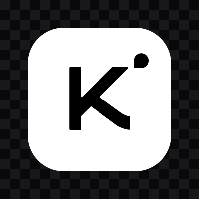 Kimi white icon SVG