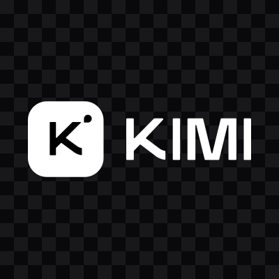 Kimi white logo SVG