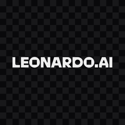 Leonardo white logo in SVG format