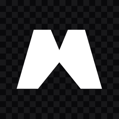 Magnific white icon SVG