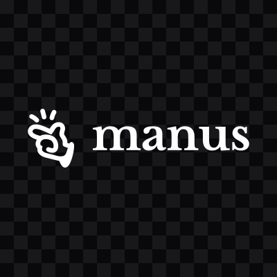logo Manus putih SVG