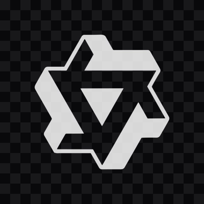 Qwen AI white logo in PNG format