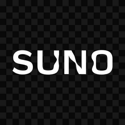 Suno white logo SVG