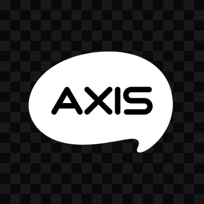 AXIS white logo in PNG format