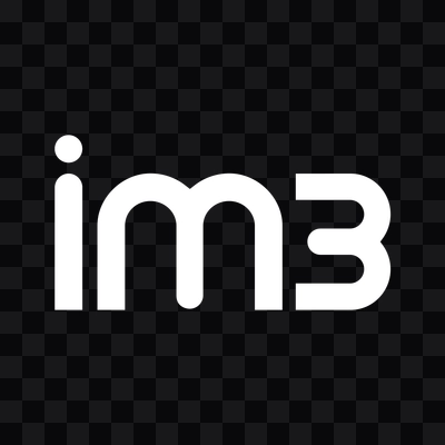 IM3 white logo PNG