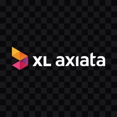 XL Axiata white logo SVG