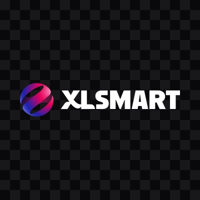 XLSMART white logo SVG