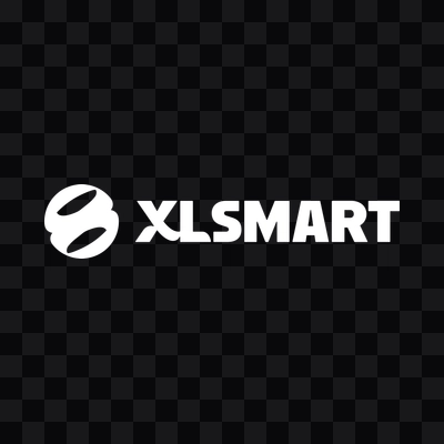 XLSMART white logo PNG