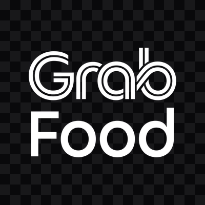 GrabFood white logo in PNG format